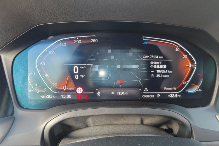 Used BMW 4 Series 2022 Second Facelift 430i Convertible M Sport Night Edition Package Instrument Cluster