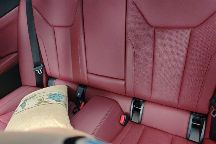 Used BMW 4 Series 2022 Second Facelift 430i M Sport Night Edition Package Left Rear Seat
