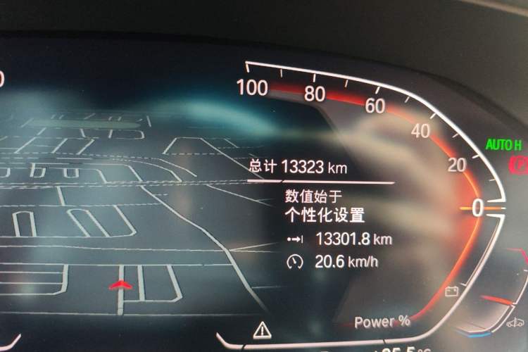 Used BMW 4 Series 2022 425i Convertible M Sport Package Odometer Close Up
