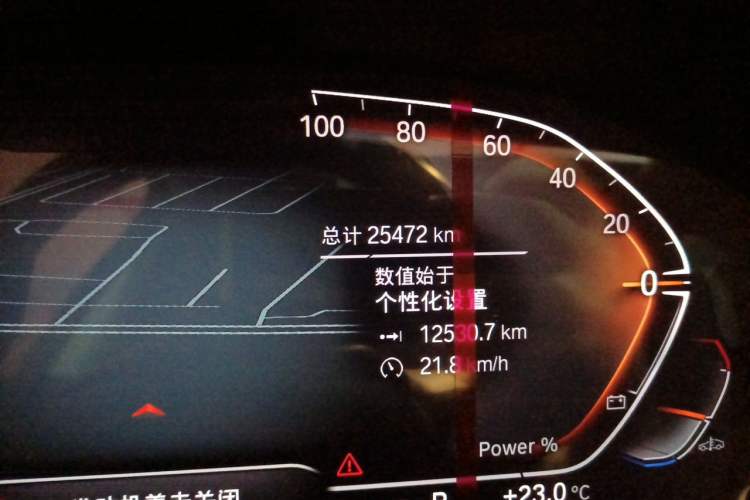 Used BMW 4 Series 2022 425i Gran Coupe M Sport Package Odometer Close Up