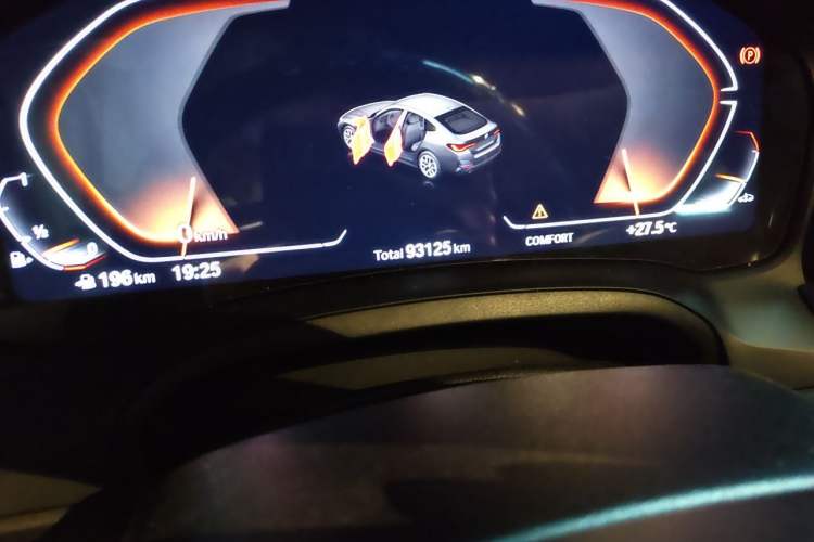 Used BMW 4 Series 2022 425i Gran Coupe M Sport Night Edition Odometer Close Up