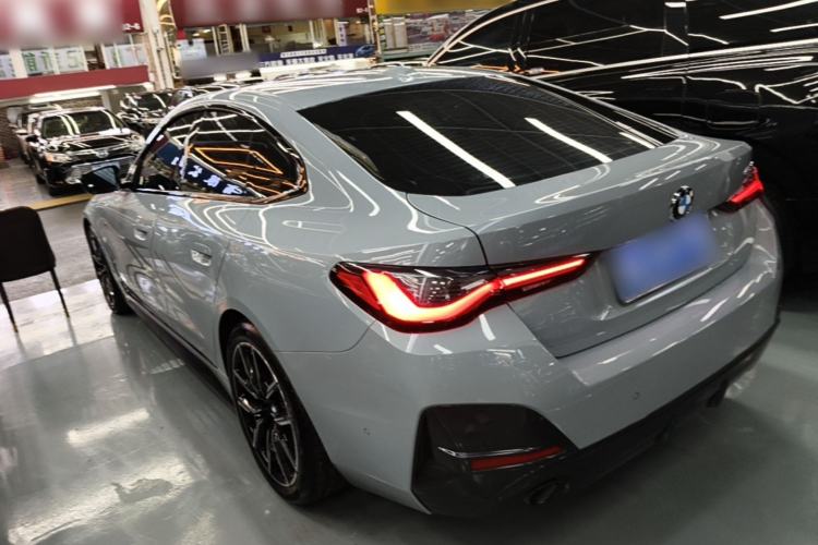 Used BMW 4 Series 2022 425i Gran Coupe M Sport Night Edition Rear Left 45 Deg