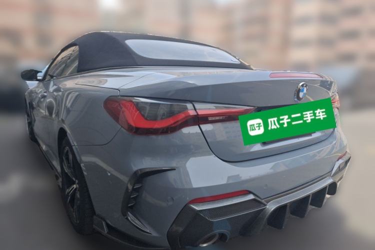 Used BMW 4 Series 2022 425i Convertible M Sport Package Rear Left 45 Deg