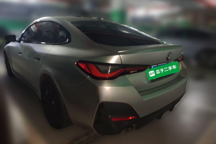 Used BMW 4 Series 2022 430i Gran Coupe M Sport Night Edition Rear Left 45 Deg
