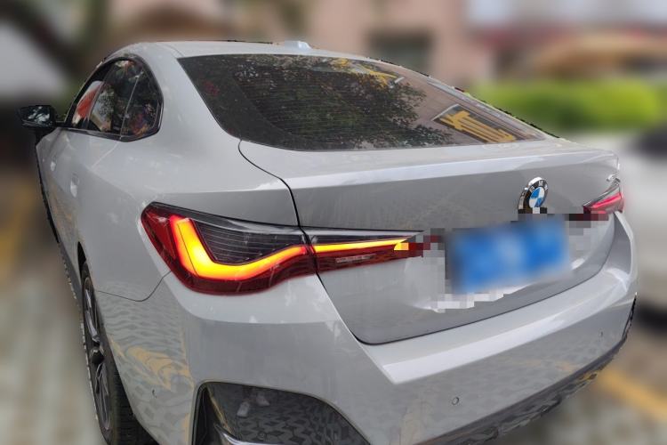Used BMW 4 Series 2022 425i Gran Coupe M Sport Night Edition Rear Left 45 Deg