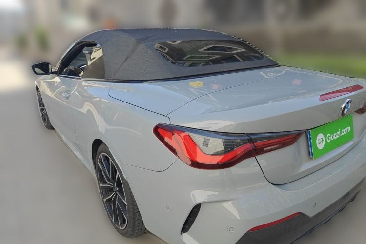 Used BMW 4 Series 2022 Second Facelift 430i Convertible M Sport Night Edition Package Rear Left 45 Deg