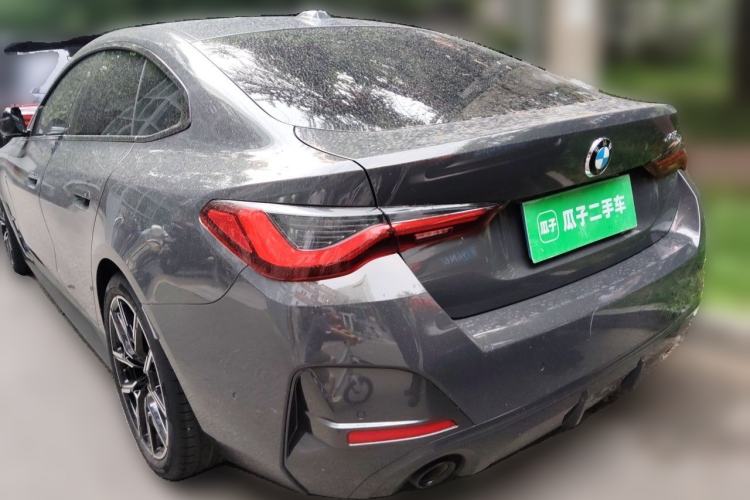 Used BMW 4 Series 2022 425i Gran Coupe M Sport Night Edition Rear Left 45 Deg