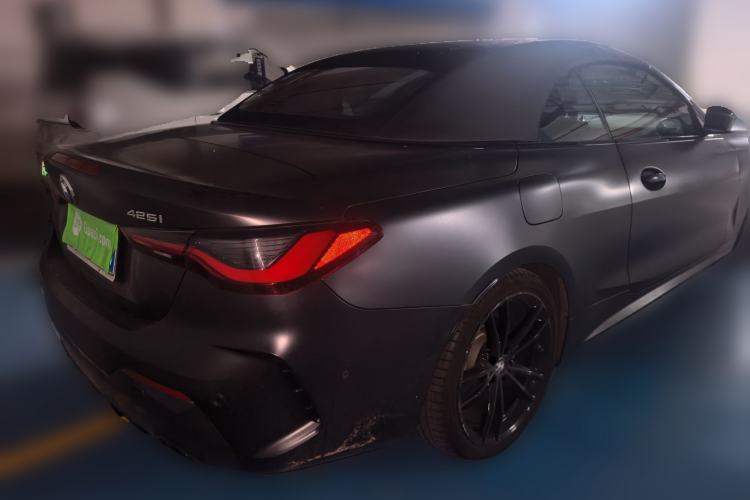 Used BMW 4 Series 2022 425i Convertible M Sport Night Edition Package Rear Right 45 Deg