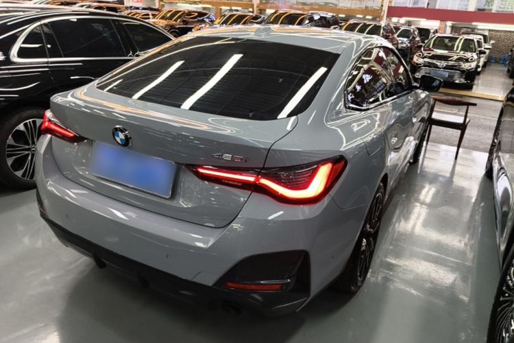 Used BMW 4 Series 2022 425i Gran Coupe M Sport Night Edition Rear Right 45 Deg