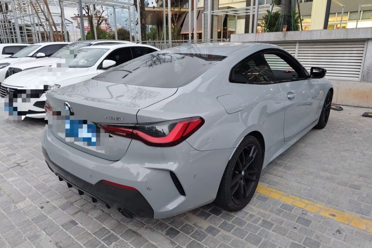 Used BMW 4 Series 2022 Revised 425i M Sport Night Edition Package Rear Right 45 Deg
