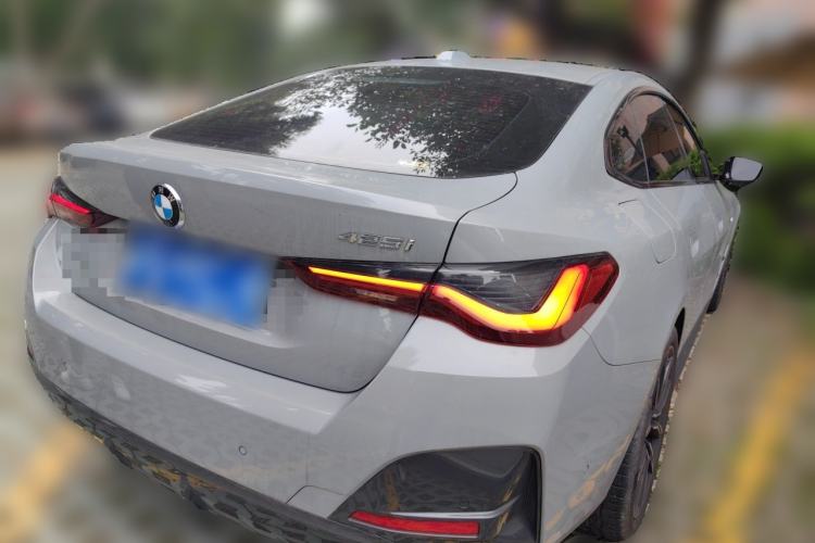 Used BMW 4 Series 2022 425i Gran Coupe M Sport Night Edition Rear Right 45 Deg