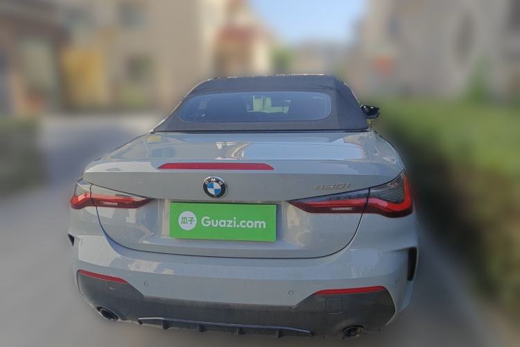 Used BMW 4 Series 2022 Second Facelift 430i Convertible M Sport Night Edition Package Rear
