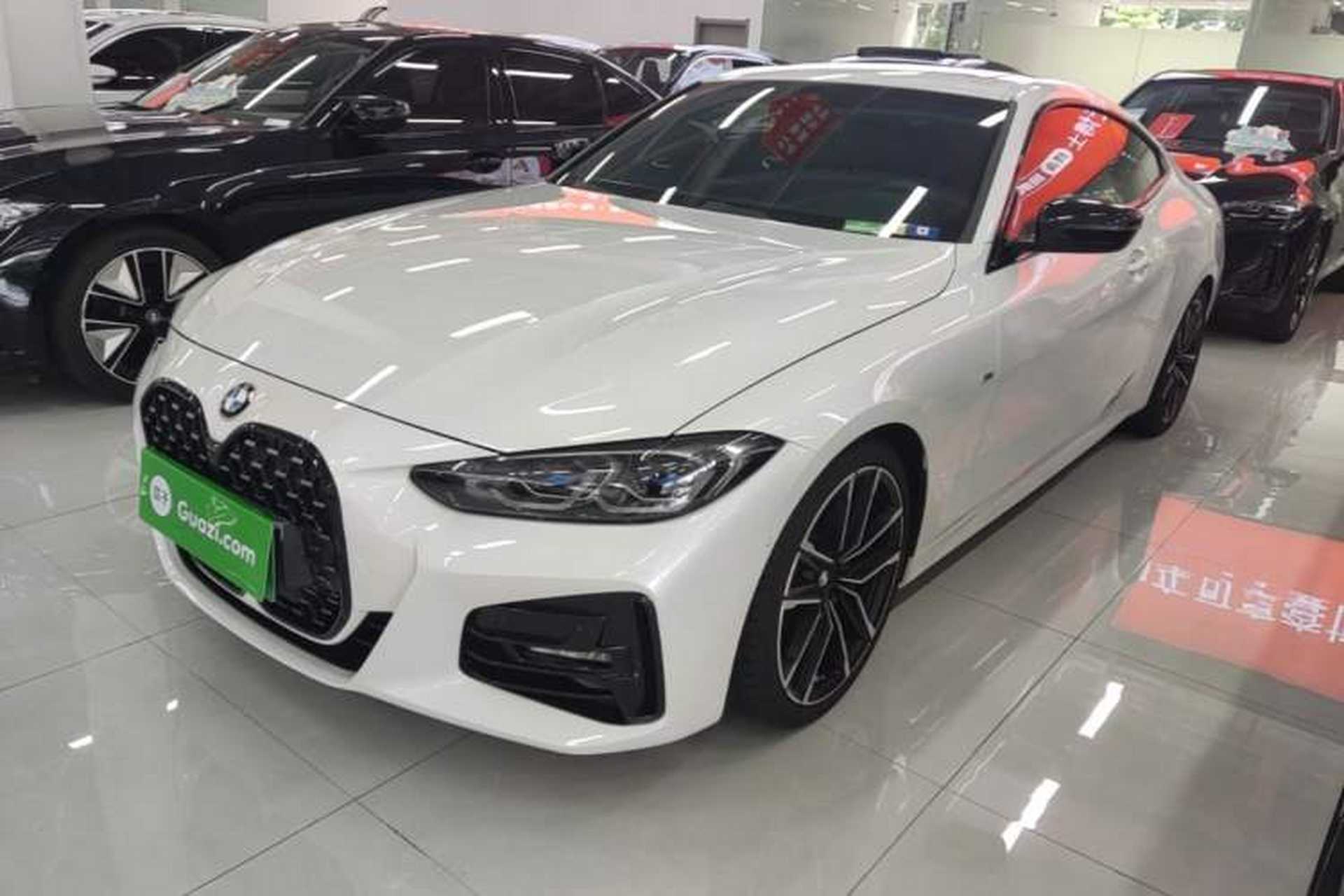Used BMW 4 Series 2022 Second Facelift 430i M Sport Night Edition Package Front Left 45 Deg
