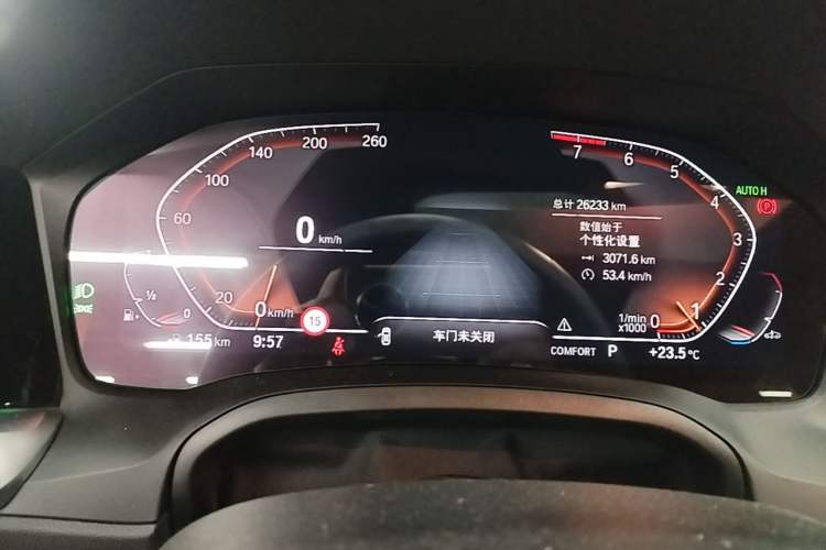 Used BMW 4 Series 2022 Second Facelift 430i M Sport Night Edition Package Instrument Cluster