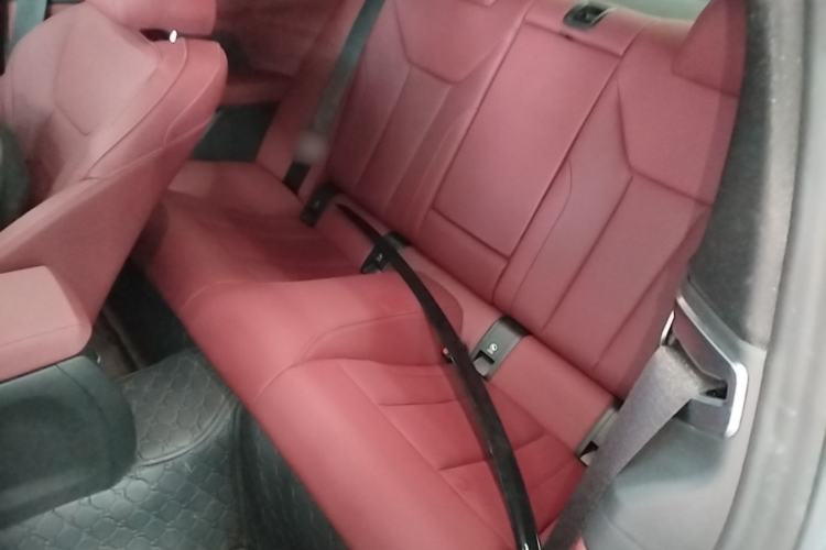 Used BMW 4 Series 2022 Second Facelift 430i M Sport Night Edition Package Left Rear Seat
