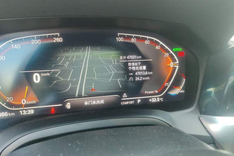 Used BMW 4 Series 2022 425i Gran Coupe M Sport Night Edition Odometer Close Up