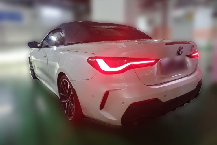 Used BMW 4 Series 2022 430i Convertible M Sport Night Edition Package Rear Left 45 Deg