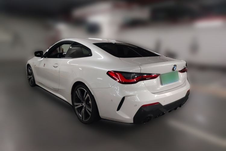 Used BMW 4 Series 2022 Second Facelift 430i M Sport Night Edition Package Rear Left 45 Deg