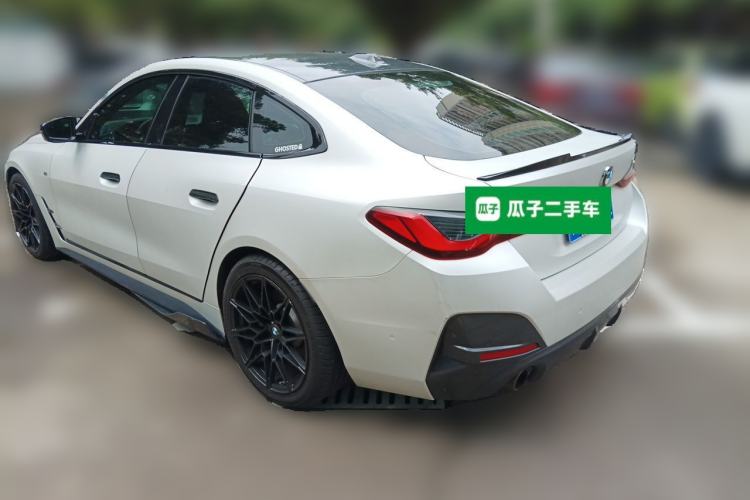Used BMW 4 Series 2022 430i Gran Coupe M Sport Night Edition Rear Left 45 Deg