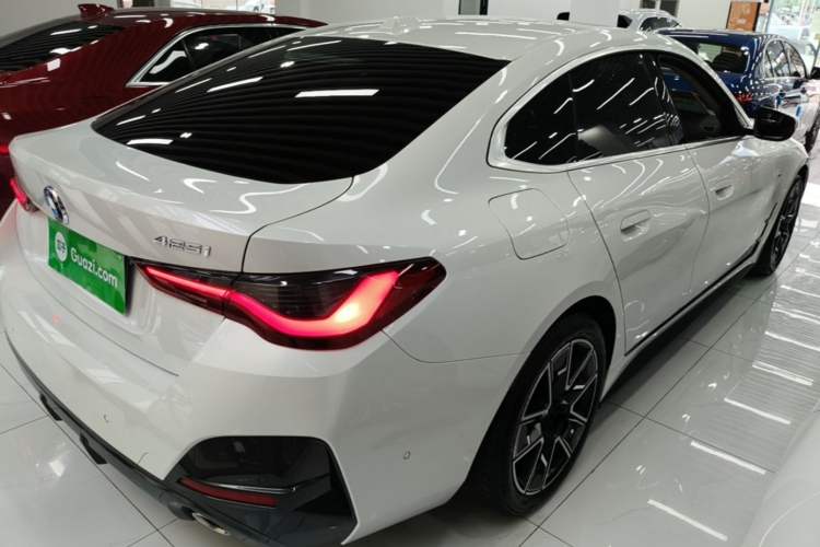 Used BMW 4 Series 2022 425i Gran Coupe M Sport Package Rear Right 45 Deg