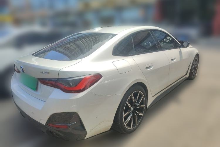 Used BMW 4 Series 2022 425i Gran Coupe M Sport Night Edition Rear Right 45 Deg