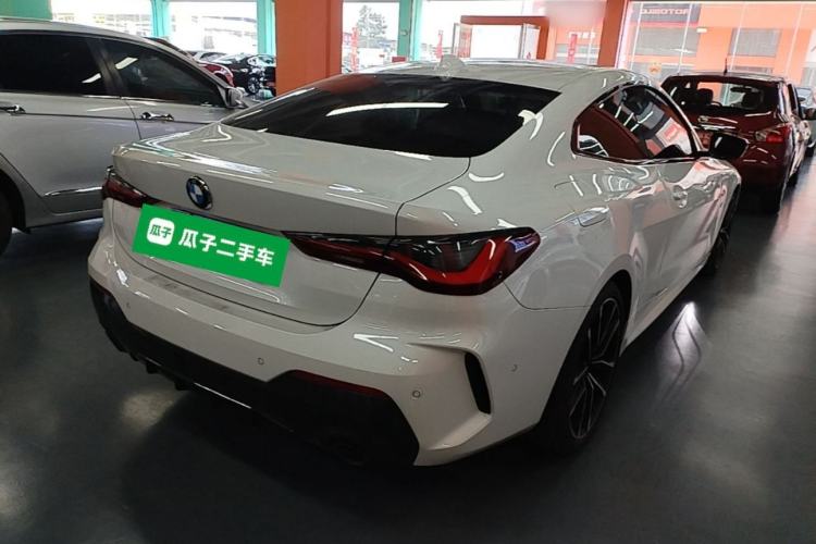 Used BMW 4 Series 2022 Second Facelift 430i M Sport Night Edition Package Rear Right 45 Deg