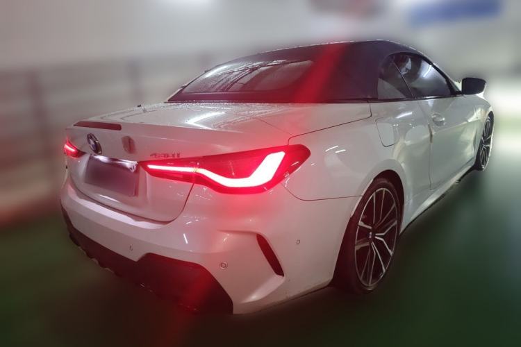 Used BMW 4 Series 2022 430i Convertible M Sport Night Edition Package Rear Right 45 Deg