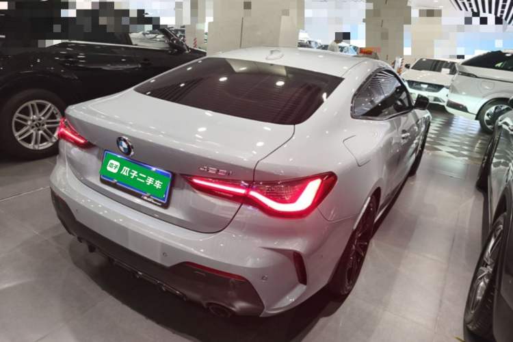 Used BMW 4 Series 2022 Revised 425i M Sport Night Edition Package Rear Right 45 Deg
