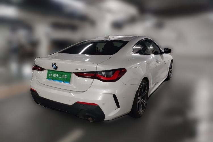 Used BMW 4 Series 2022 Second Facelift 430i M Sport Night Edition Package Rear Right 45 Deg