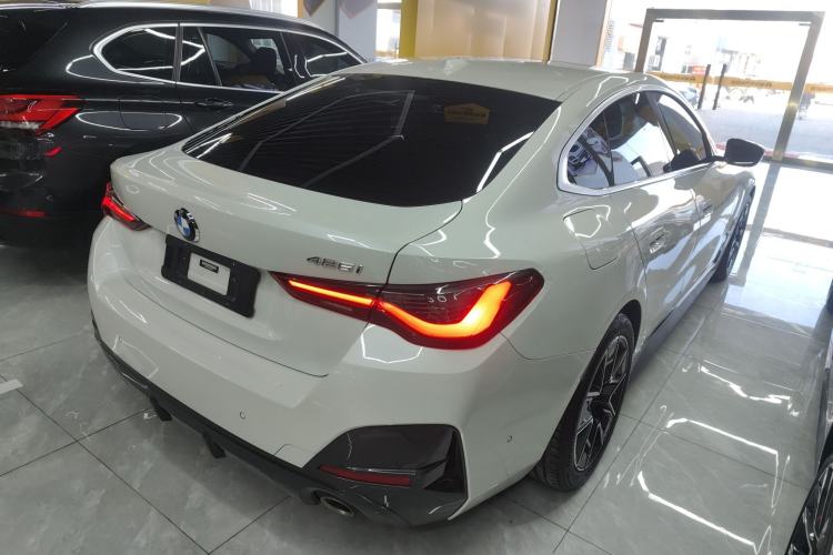 Used BMW 4 Series 2022 425i Gran Coupe M Sport Package Rear Right 45 Deg