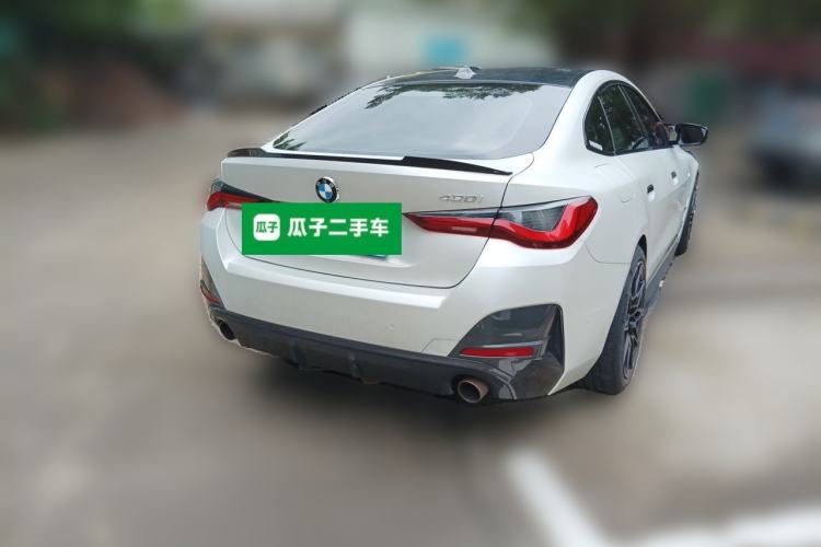 Used BMW 4 Series 2022 430i Gran Coupe M Sport Night Edition Rear Right 45 Deg