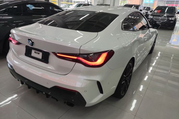 Used BMW 4 Series 2022 Second Facelift 430i M Sport Night Edition Package Rear Right 45 Deg