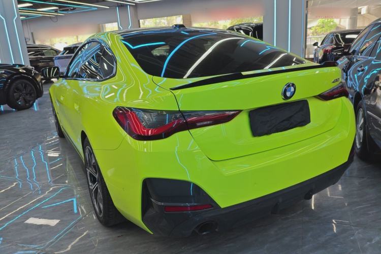 Used BMW 4 Series 2022 430i Gran Coupe M Sport Night Edition Rear Left 45 Deg