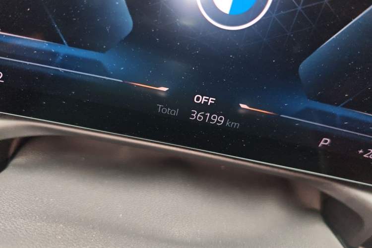 Used BMW 4 Series 2023 425i M Sport Package Odometer Close Up