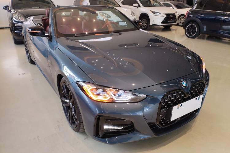 Used BMW 4 Series 2023 425i Convertible M Sport Night Edition Package Front Right 45 Deg