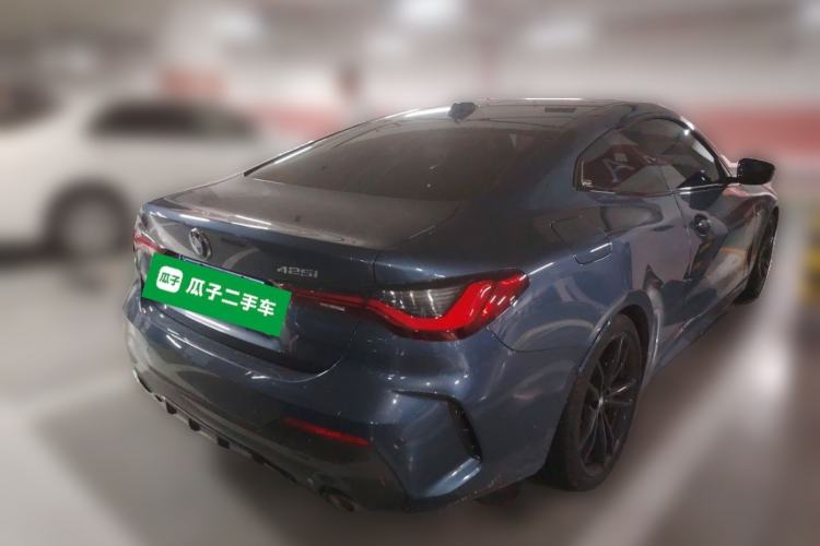 Used BMW 4 Series 2023 425i M Sport Night Edition Rear Right 45 Deg