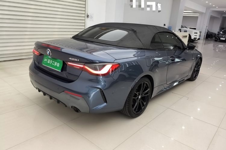 Used BMW 4 Series 2023 425i Convertible M Sport Night Edition Package Rear Right 45 Deg