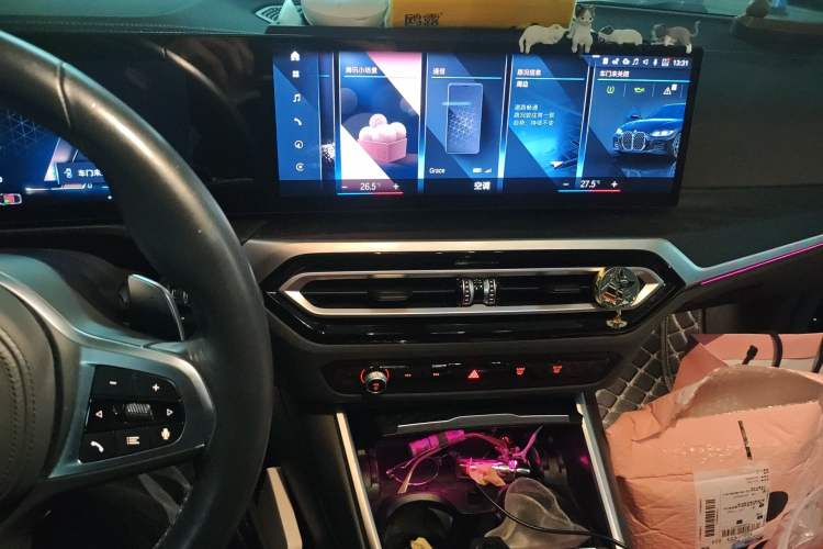 Used BMW 4 Series 2023 425i Gran Coupe M Sport Package Audio And AC Panel
