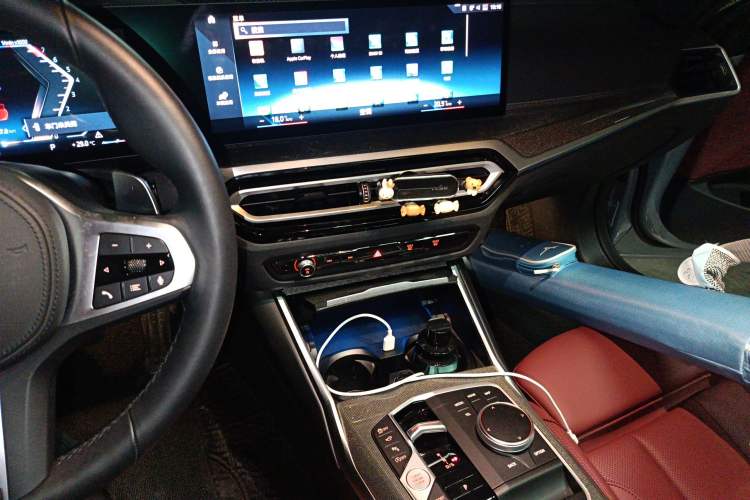 Used BMW 4 Series 2023 430i Convertible M Sport Night Edition Package Audio And AC Panel