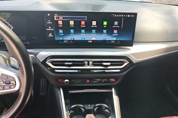 Used BMW 4 Series 2023 425i Convertible M Sport Night Edition Package Audio And AC Panel
