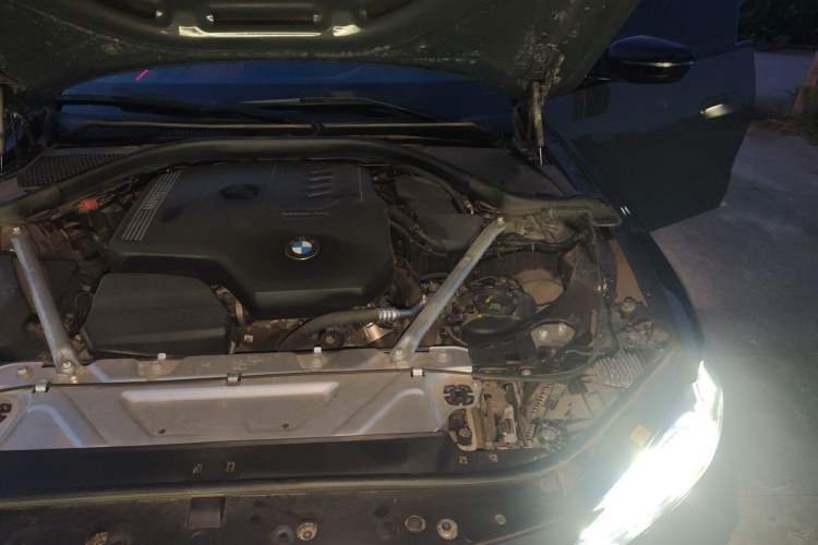 Used BMW 4 Series 2023 425i Gran Coupe M Sport Night Edition Package Engine Bay Left
