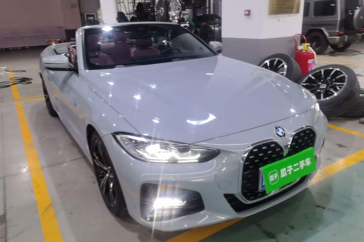 Used BMW 4 Series 2023 425i Convertible M Sport Package Front Right 45 Deg