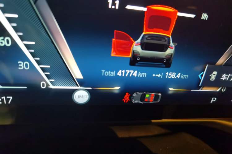 Used BMW 4 Series 2023 430i Gran Coupe M Sport Night Edition Odometer Close Up