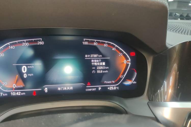 Used BMW 4 Series 2023 425i M Sport Night Edition Odometer Close Up