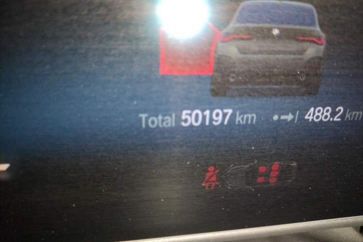 Used BMW 4 Series 2023 425i M Sport Night Edition Odometer Close Up