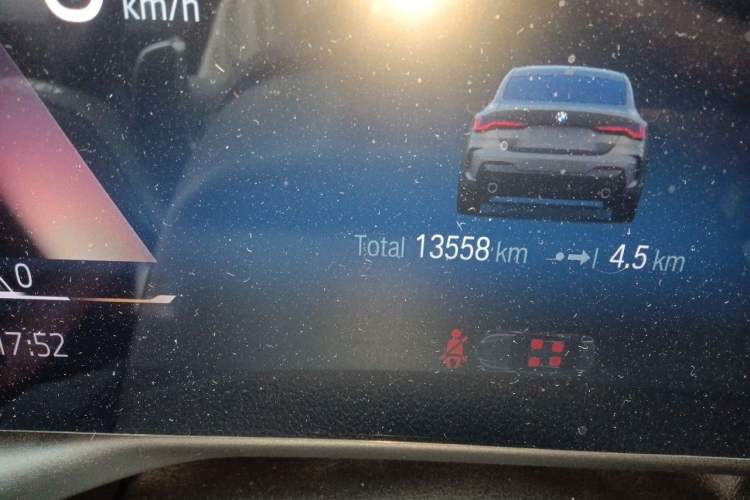 Used BMW 4 Series 2023 425i M Sport Night Edition Odometer Close Up