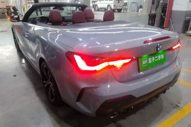 Used BMW 4 Series 2023 425i Convertible M Sport Package Rear Left 45 Deg
