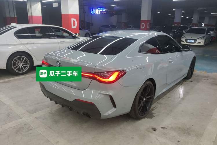 Used BMW 4 Series 2023 425i M Sport Night Edition Rear Right 45 Deg