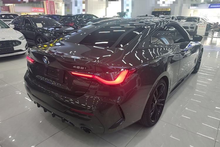 Used BMW 4 Series 2023 425i M Sport Night Edition Rear Right 45 Deg