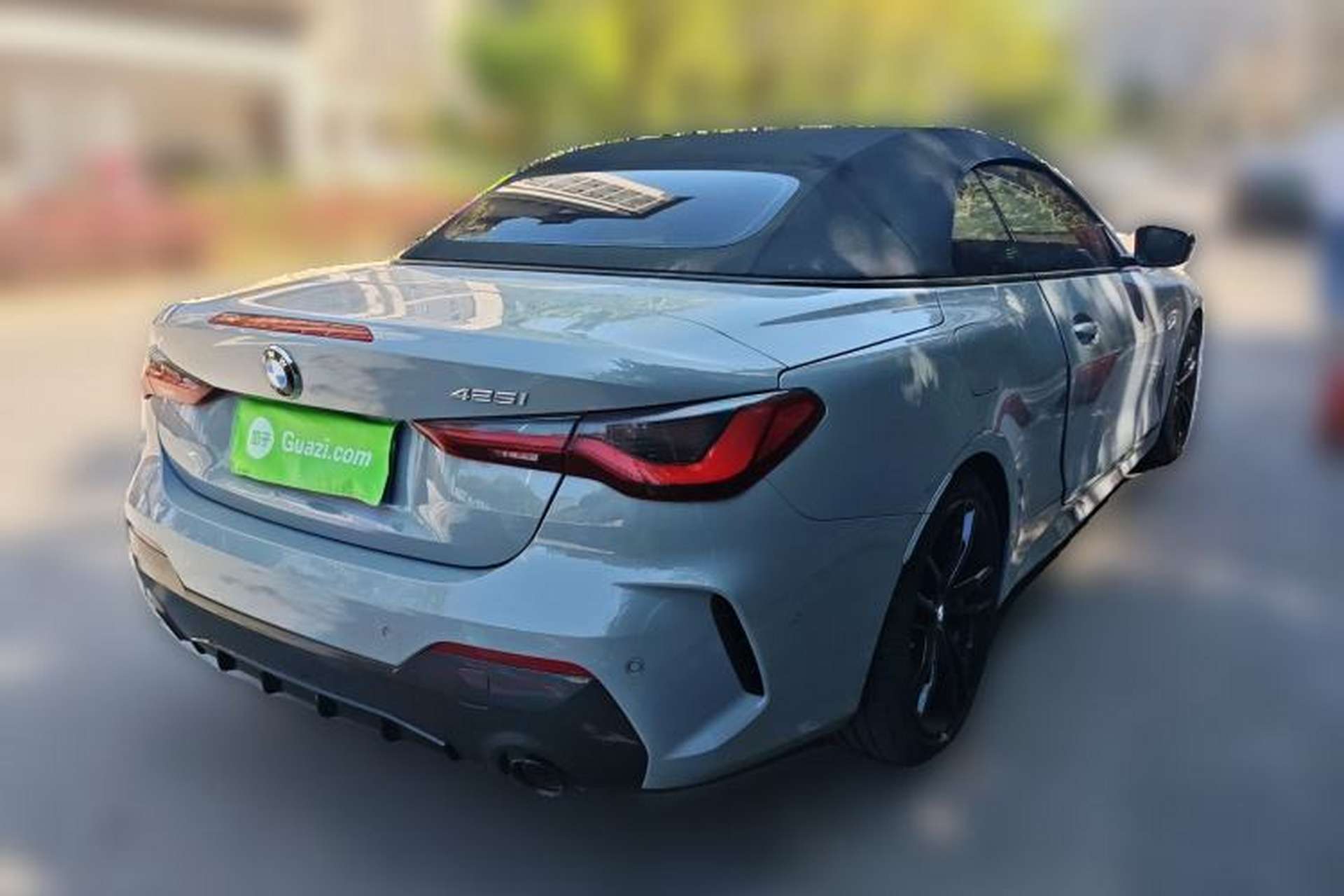 Used BMW 4 Series 2023 425i Convertible M Sport Night Edition Package Rear Right 45 Deg